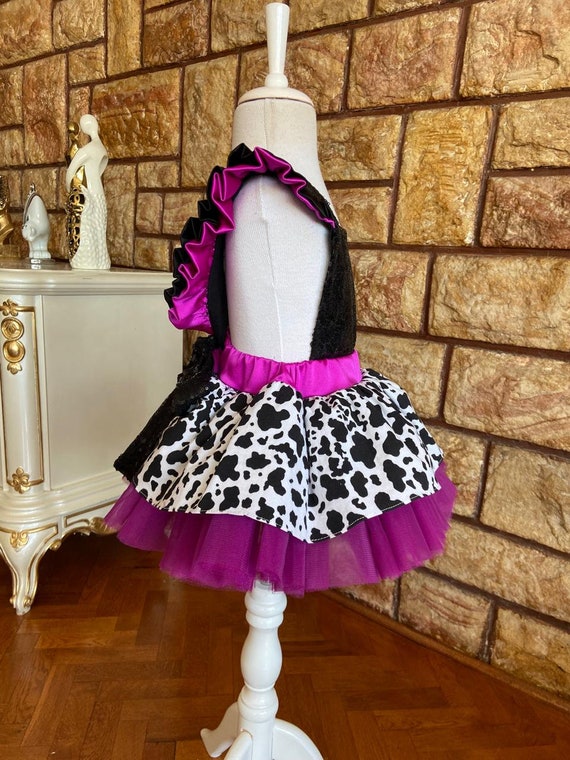 VESTIDO DE DIVA. Vestido LOL Diva para bebe nina. Disfraz de jajaja diva. Vestido rosa y negro. vestido tutu Etsy Mexico