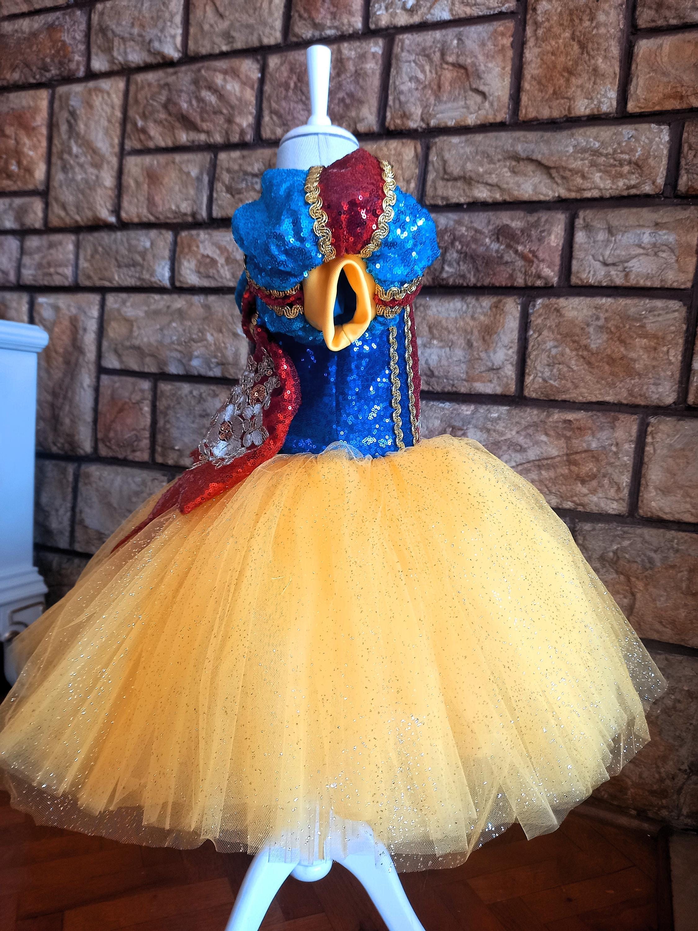 snow white short dress SNOW WHITE DRESS. Snow White's Short Dress. Accessories as a Gift. Snow  White Costume. Disney Princess Costume