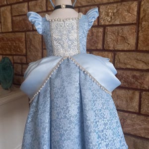 Aschenputtel-KLEID. Aschenputtels neues Kleid. Accessoires als Geschenk.  Aschenputtels glänzendes Kleid. Aschenputtel-Kostüm.