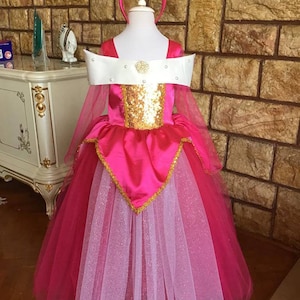 AURORA DRESS COSTUME baby girl disney Princess Aurora