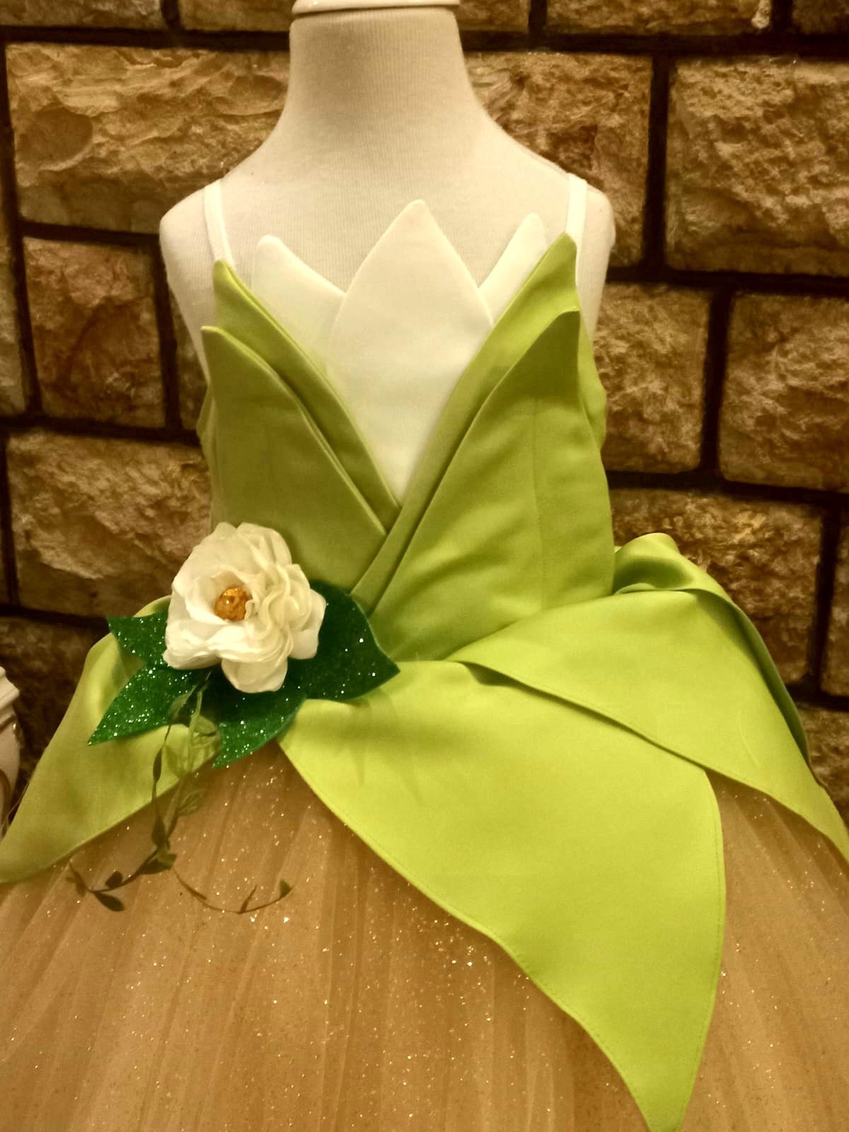 tiana disney green dress Princess Tiana Green Dress The Princess And The Frog