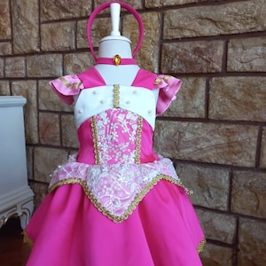 AURORA DRESS. Princess Aurora costume. Disney Princess Aurora dress.