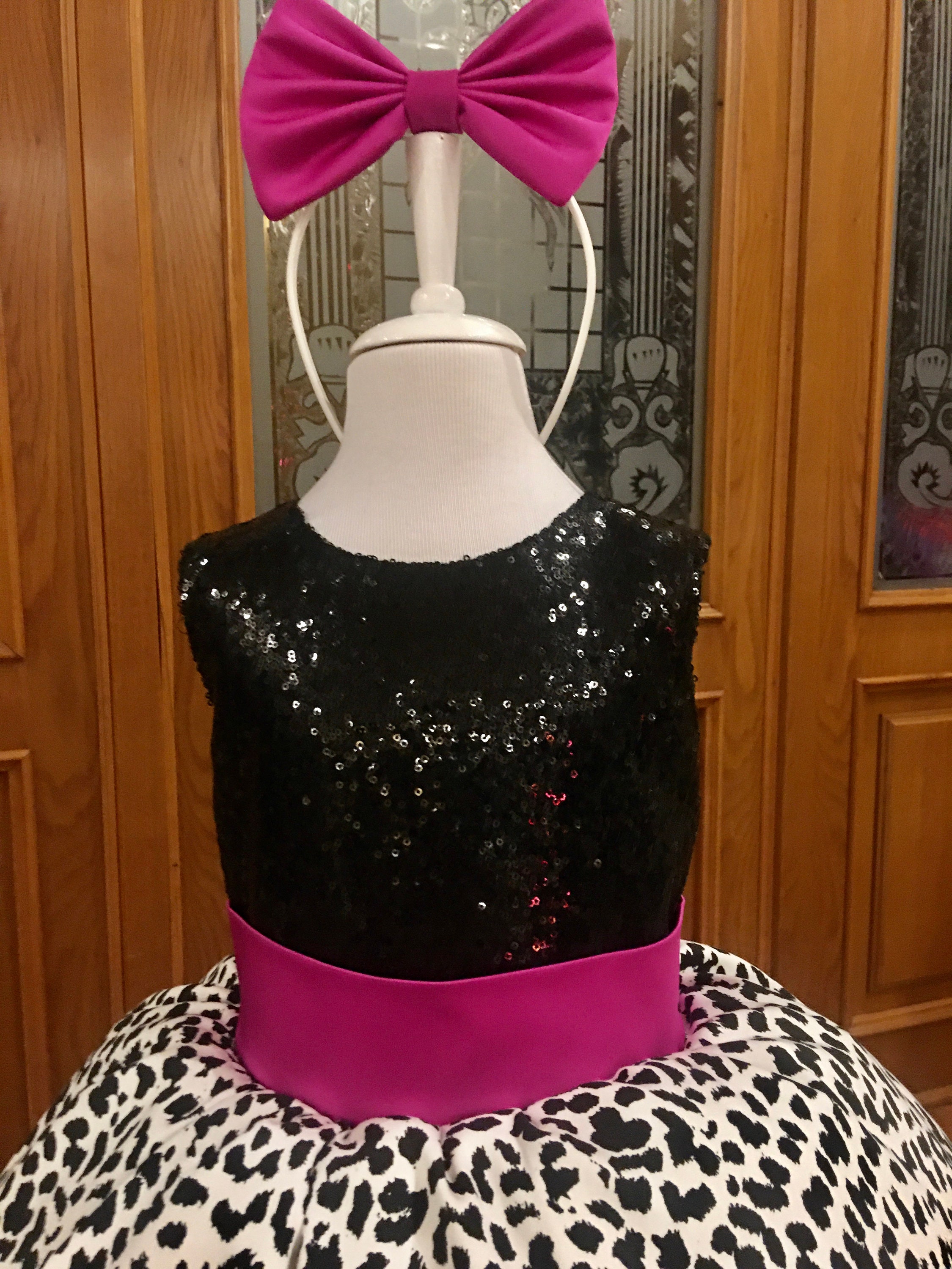 Lol Dress Diva for Baby Girls. Pink and Black Baby Tutu Dress, Lol Dress Diva for Baby Girls. Pink and Black Baby Tutu Dress,