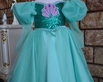 CINDERELLA DRESS. Cinderella costume for baby. Disney Princess Cinderella