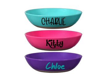custom cat dishes