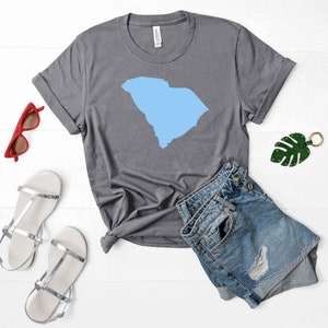 State Outline - Home State Shirt - State Shirt - State Pride - All States available