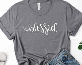 Camiseta de Mamá Bendecida: Camiseta de Talla Grande para Mujer
