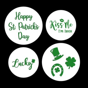 Housses de brûleur de cuisinière de la Saint-Patrick - Housse de brûleur personnalisée de la Saint-Patrick, Décor de cuisine personnalisé - Cadeau de pendaison de crémaillère