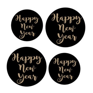 Bonne année Stove Top Burner Covers - Housse de brûleur personnalisée, Décor de cuisine personnalisé - Cadeau de pendaison de crémaillère - Décoration de ferme