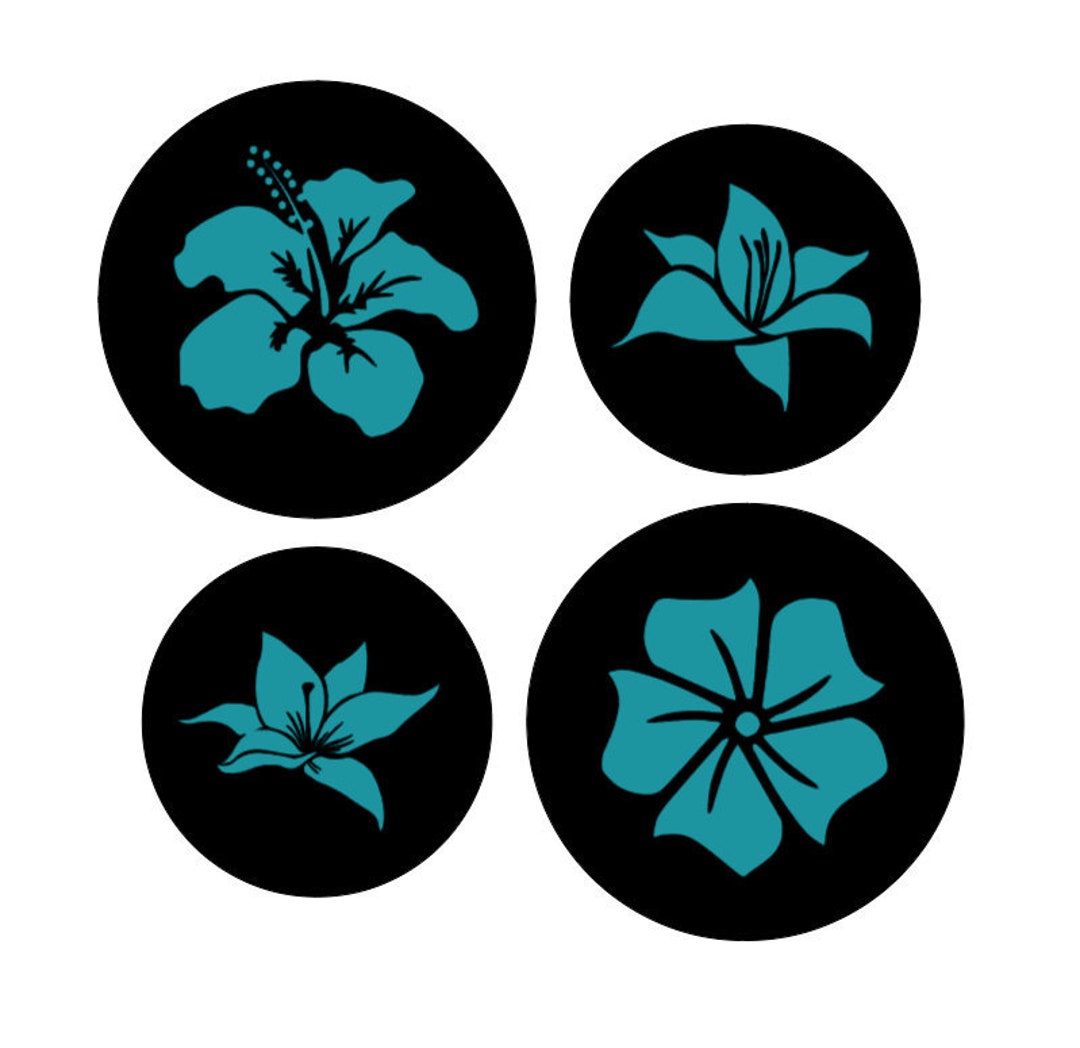 Stove Top Burner Covers, Flower Stove Covers, Flower Kitchen