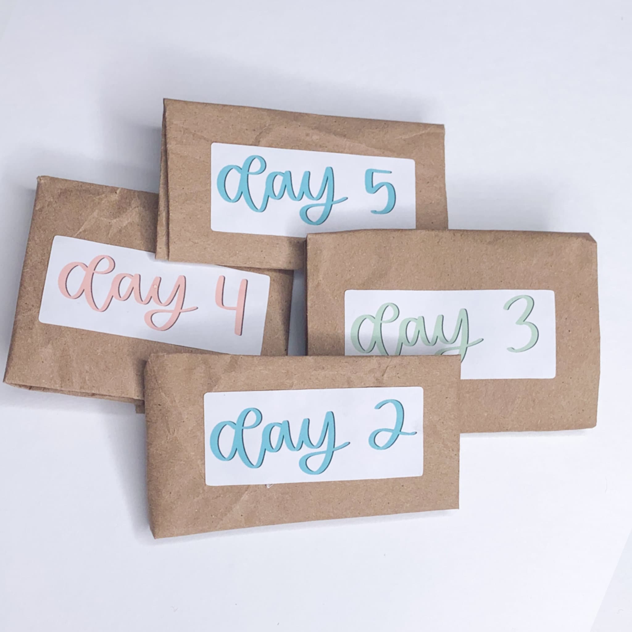 Motivational countdown calendar 6 day calendar Etsy