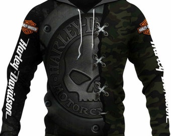 harley davidson sweater mens