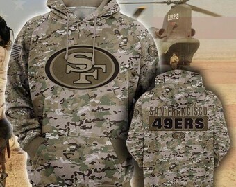 49ers Veterans Day Hoodie