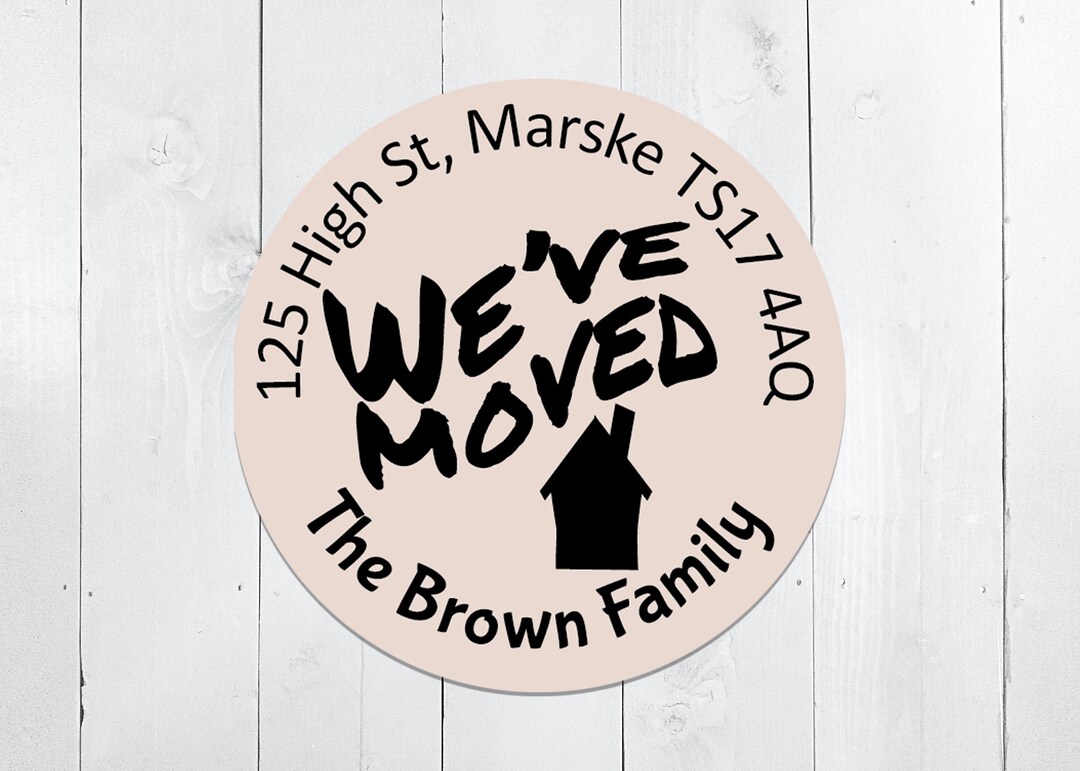 Personalized Address Stickers: Custom Stationery Labels - Etsy UK