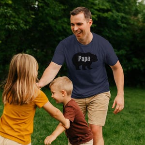 Papa Bear T-Shirt | Papa Bear Shirt for Dad | Father’s Day Gift | Cute Dad T-Shirt | New Dad Gift | Bear Tee | Gift for Him | Dad Shirt