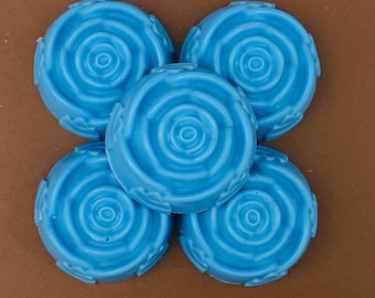 Wax Melt // Blue Flower, Red Thorn (Volcano Type + Blue Raspberry Slushee)