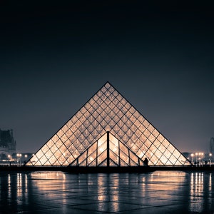 Louvre Museum 5 downloadable JPEG FILES Digital Print