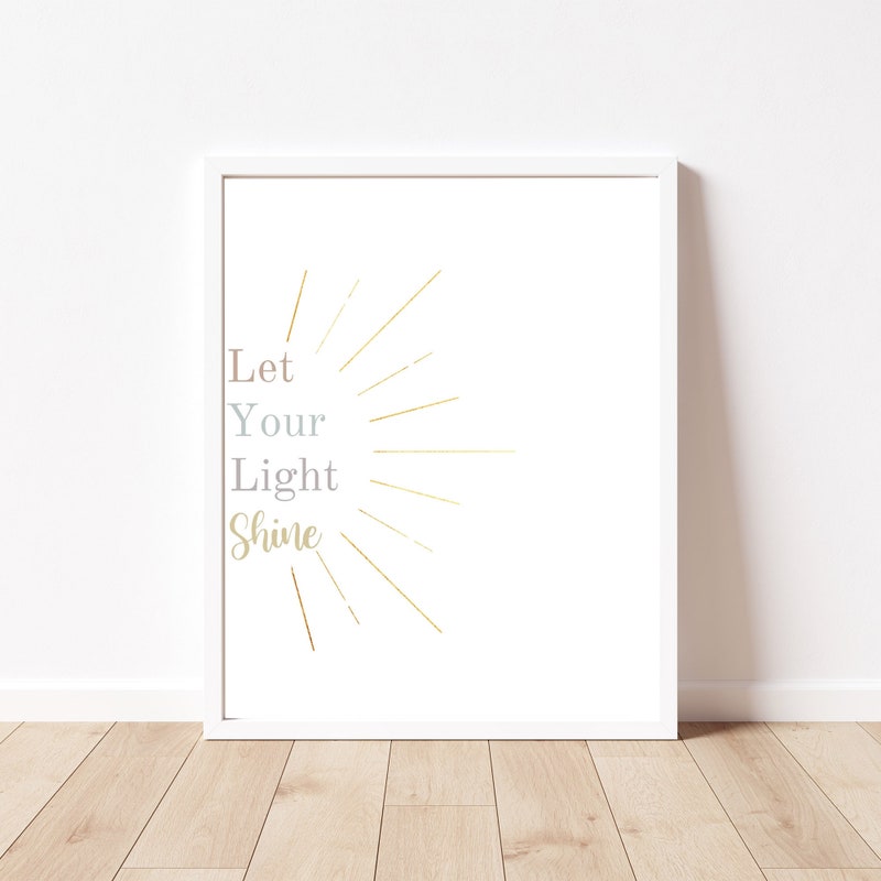 Let Your Light Shine - Etsy