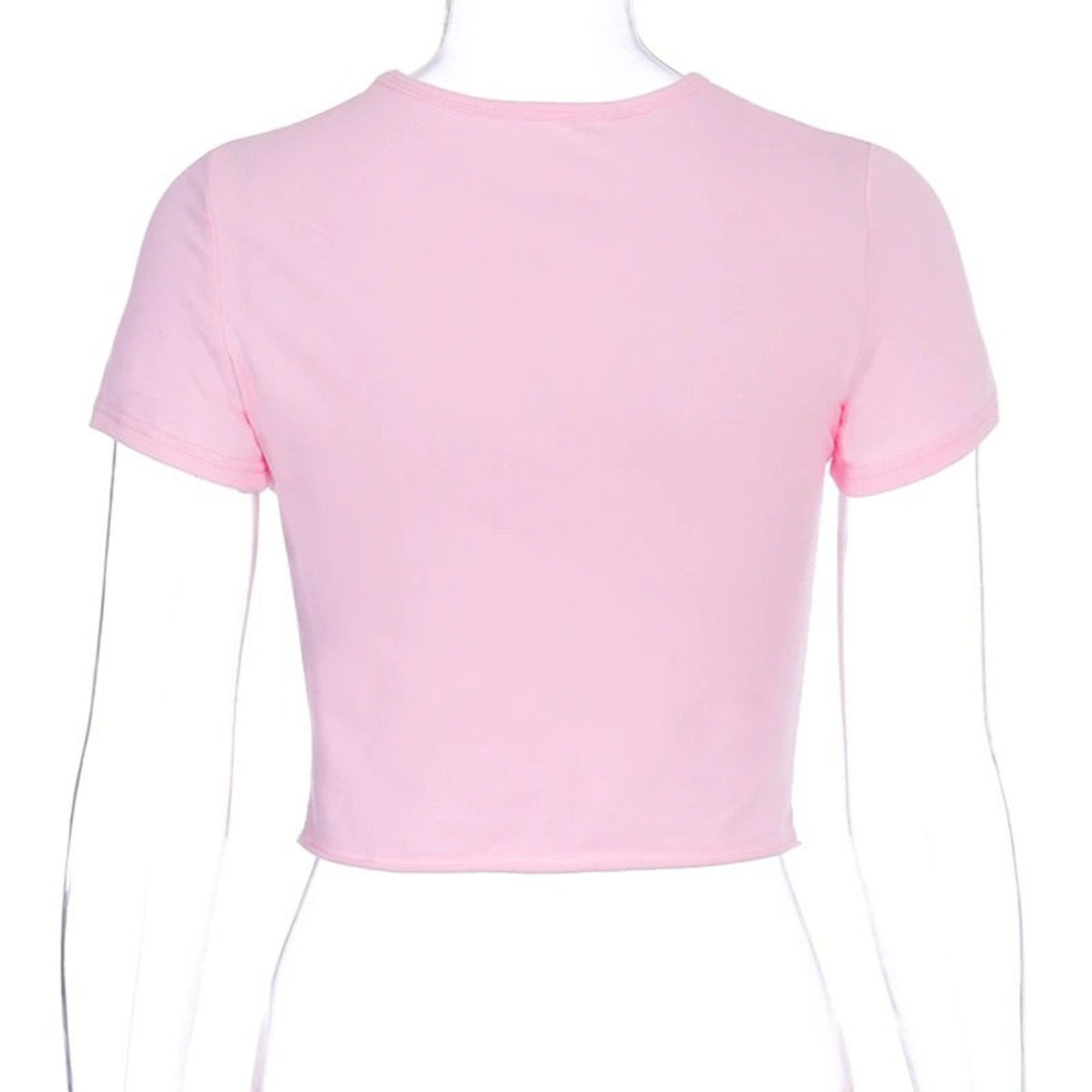 pink cotton t shirt