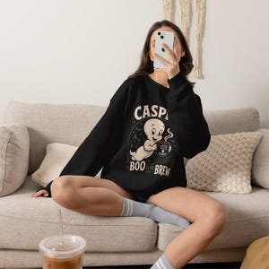 Casper Boo Brew sweatshirt | Cute Ghost Halloween Crewneck