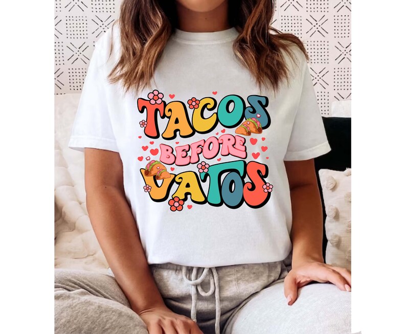 Tacos Before Vatos PNG Digital Download-happy Valentines Day - Etsy