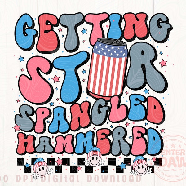 Getting Star Spangled Hammered png