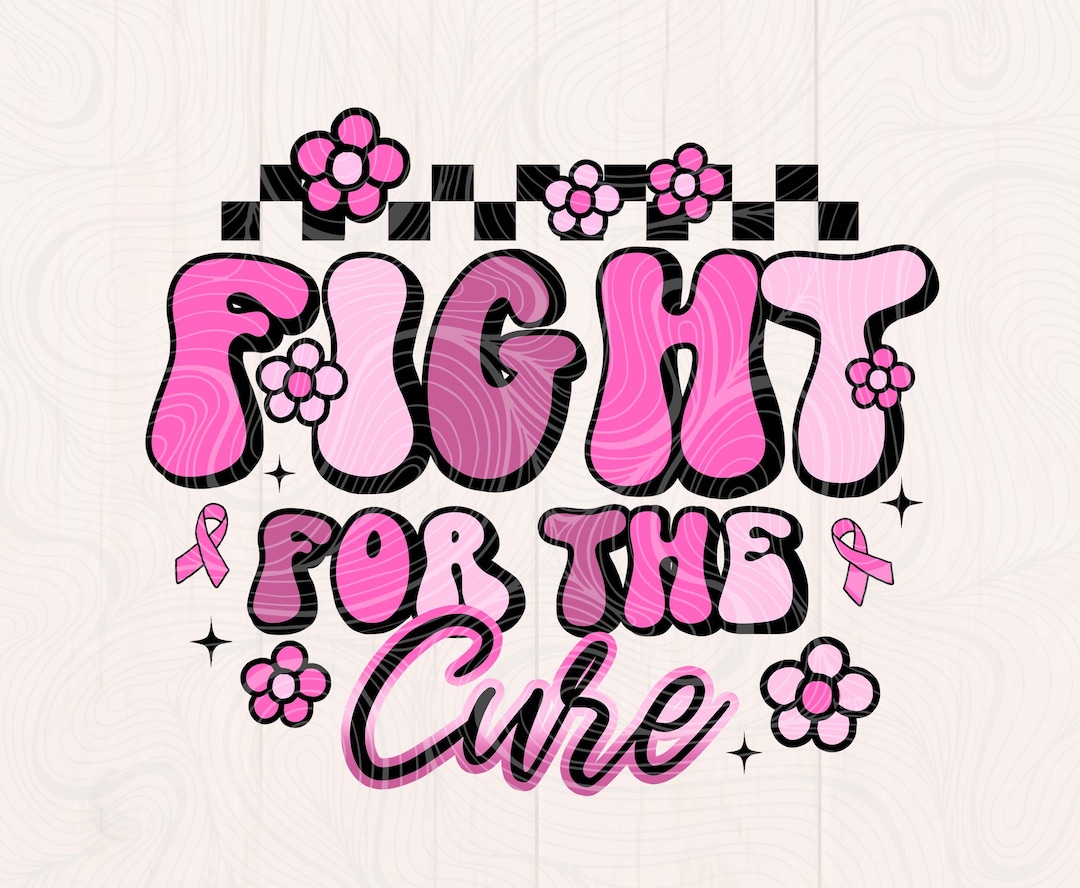 Fight for the Cure Png Cancer Png - Etsy
