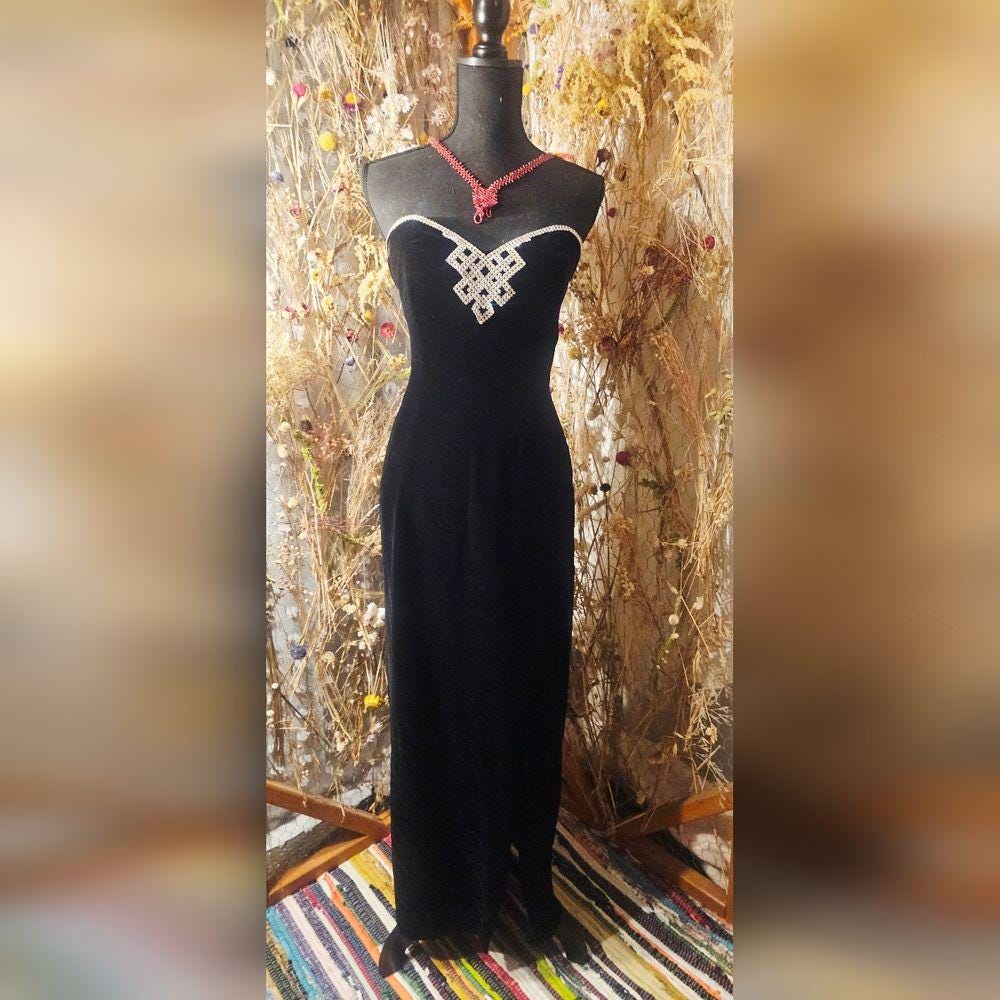 Johnny Was Velvet Dress - Etsy