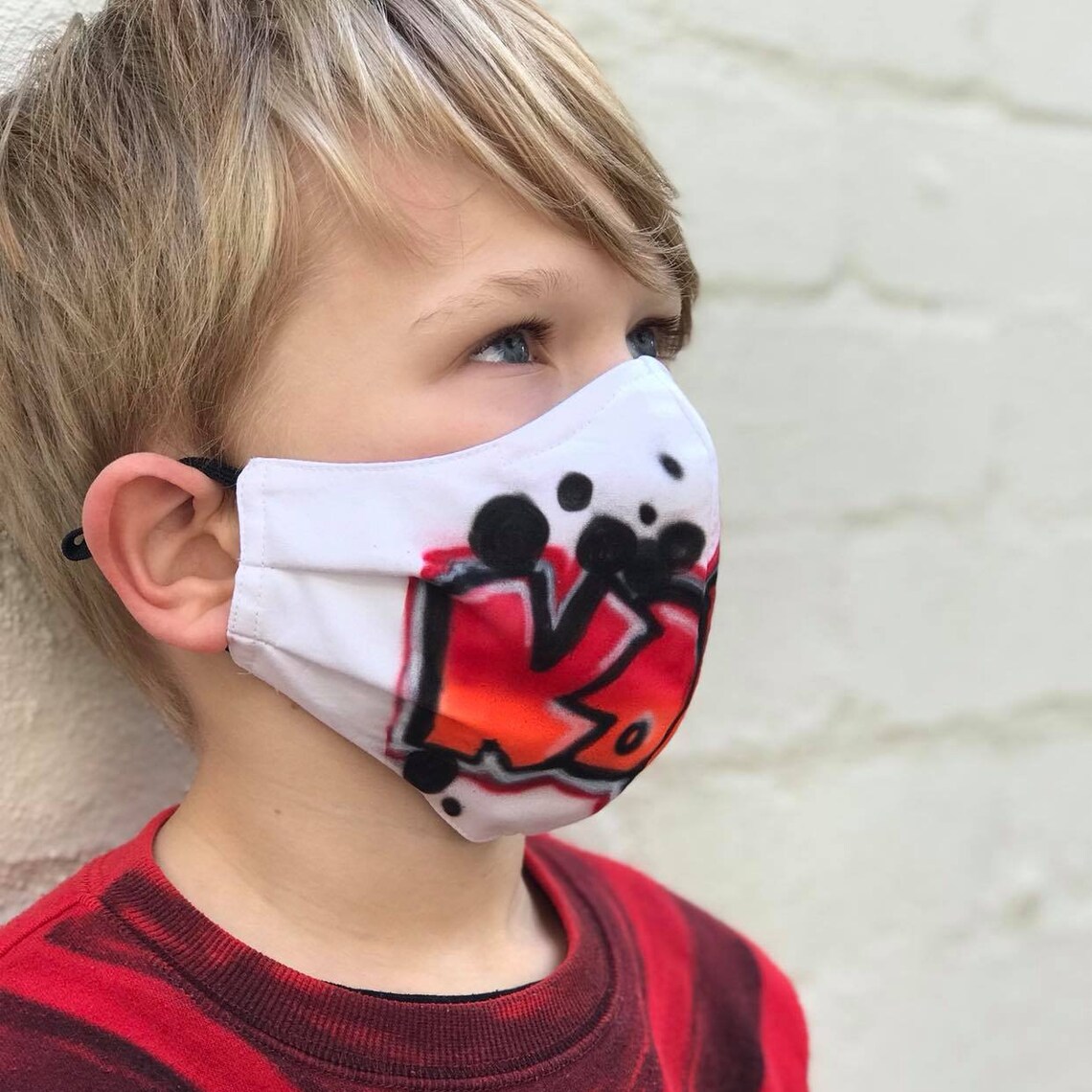 Custom Airbrush Graffiti Face Mask. Kids and Adult Sizes. | Etsy