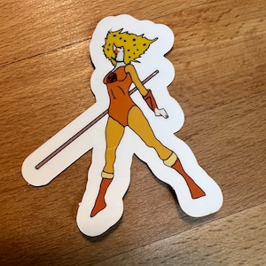 ThunderCats, Cheetara Character Graphic Classic Round Sticker