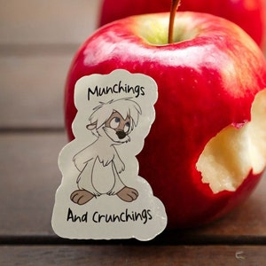 Munchings and Crunchings Gurgi Sticker/Magnet
