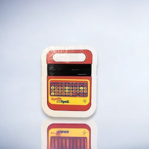 80&#39;s Toys Speak and spell Sticker/Magnet