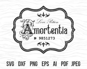 Amortentia Label Etsy