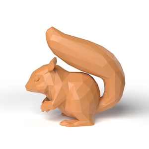 Squirrel Low Polygonal