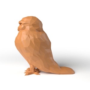 Owl Low Polygonal