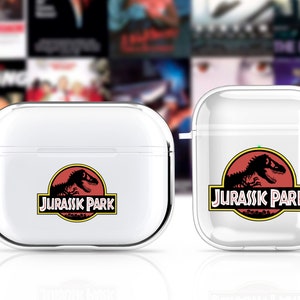 Horror movie print AirPods 1/2 case clear, AirPods Pro case clear, AirPods 3 case, AirPod Keychain case, VHS tapes, Halloween