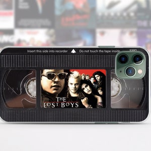 Retro VHS tape iPhone case 15 14 13 12 11 Pro Max 8 Plus, Halloween Google pixel case, Horror movie The lost boys Samsung case S24 S23 S20