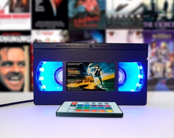 Lámpara VHS, Cintas VHS retro, Película de terror, Póster de película, Comedia musical, Bestseller, Años 80, 90, Navidad, Halloween, Gran regalo, Impresión de película