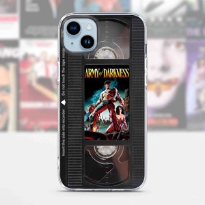 VHS tape iPhone case 15 14 13 12 11 Pro Max 8 Plus, Halloween Google pixel case, Horror movie poster Samsung case S23 S20 S10