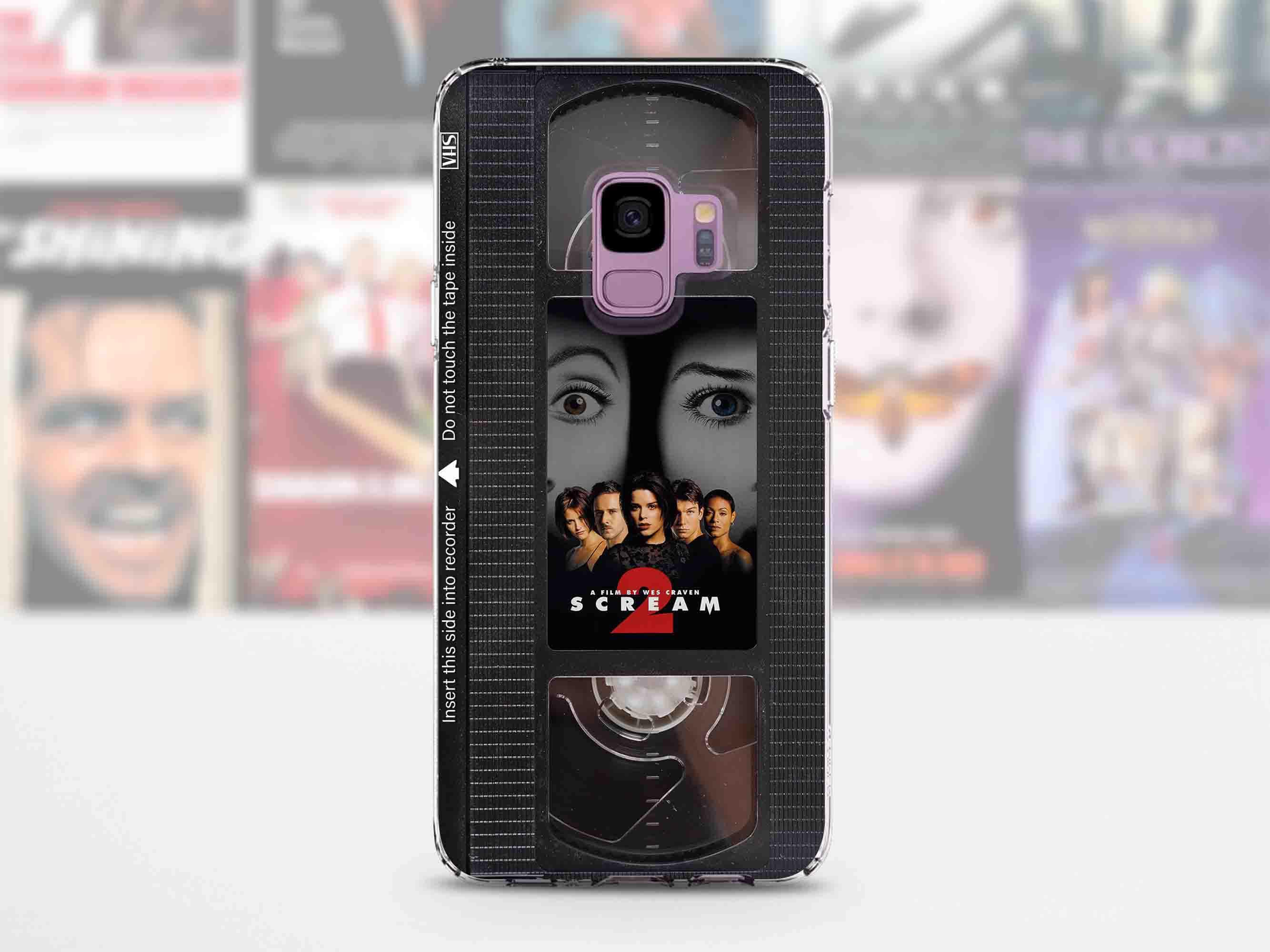 Case Scream Retro VHS Tape iPhone Case 15 14 13 12 11 Pro Max 8 Plus, Halloween ...
