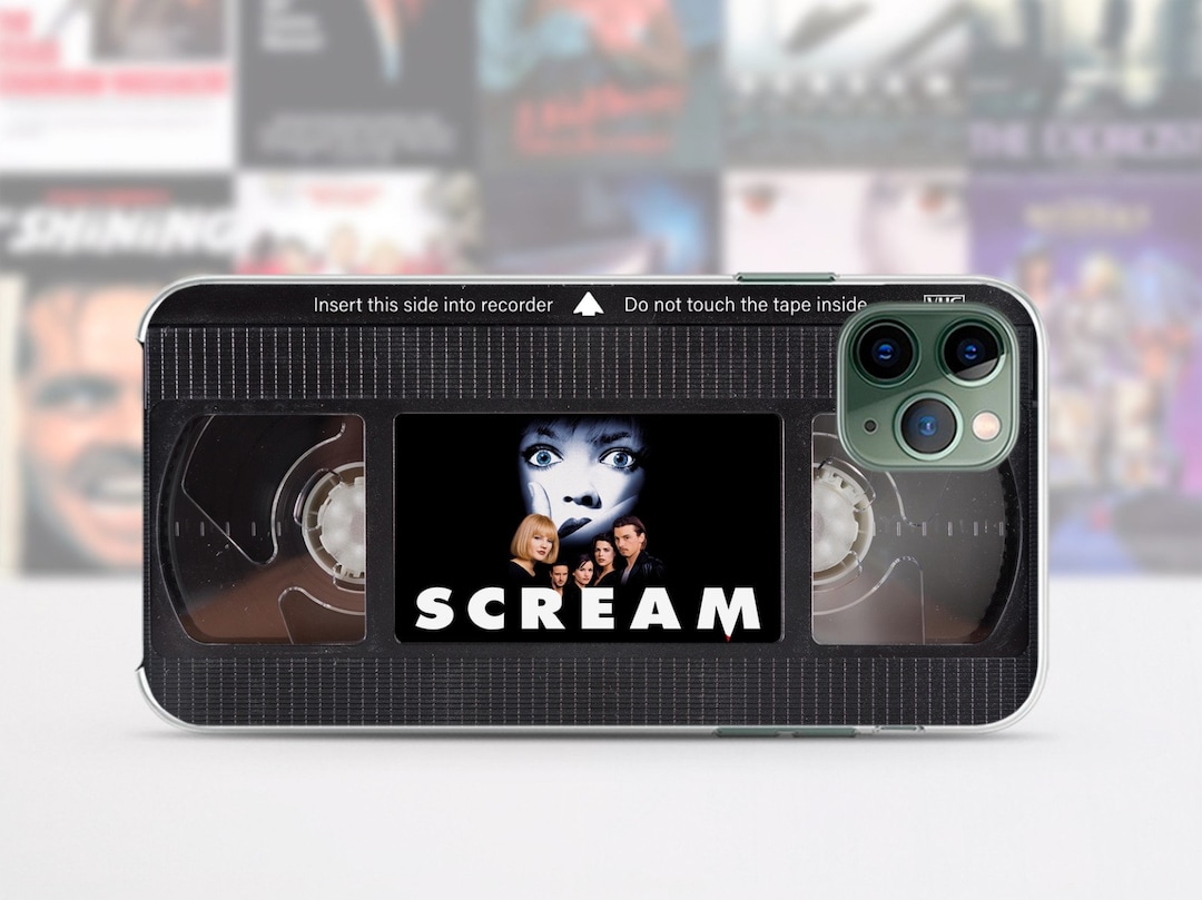 Case Scream VHS Tape iPhone Case 15 14 13 12 11 Pro Max 8 Plus, Halloween Google ...