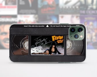 Retro VHS tape iPhone case 15 14 13 12 11 Pro Max 8 Plus, Halloween Google pixel case, Horror movie poster Samsung case S23 S20 S10