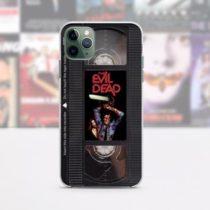 Horror movie iPhone case 15 14 13 12 11 Pro Max 8 Plus, Halloween Google pixel case, VHS tape Samsung case S23 S20 S10