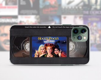 Retro VHS tape iPhone case 15 14 13 12 11 Pro Max 8 Plus, Halloween Google pixel case, Horror movie poster Samsung case S23 S20 S10