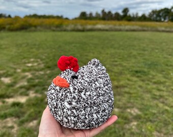 Crochet Chicken | Adorable Stuffed Chicken | Crochet Hen | Display Chicken