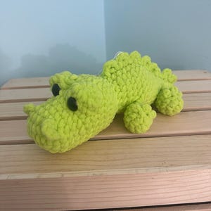Crochet Alligator Plushie | Cute Gator!