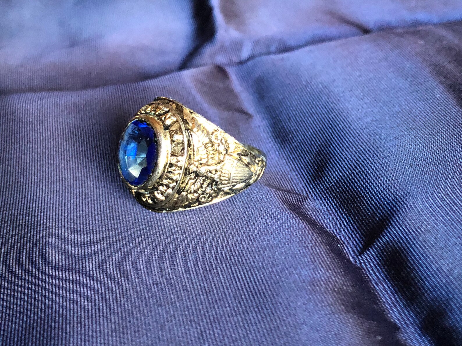 Vintage Faux US Navy Ring in Men's Size 13 Etsy