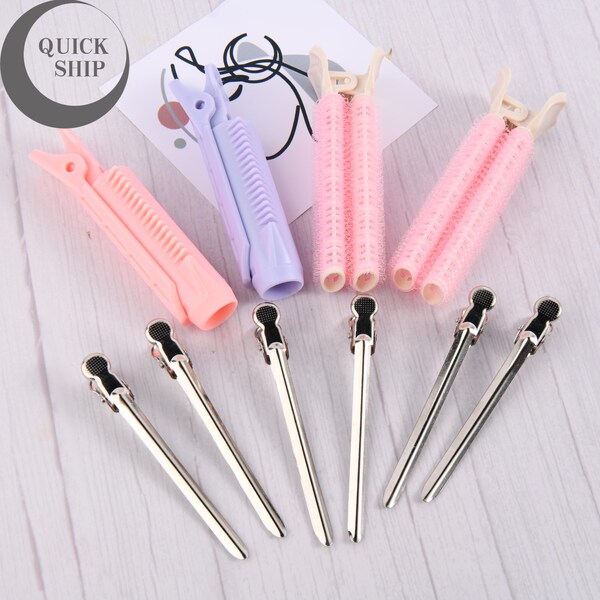 Plastic Clips Hair Etsy