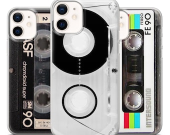 Mixtape Phone Case Cassette Phone Case Walkman Phone Cover for iPhone 17, 16, 15, 14, 13 Mini, 11, Xs, 7, Samsung S25, A56, Pixel 10, 9, 8