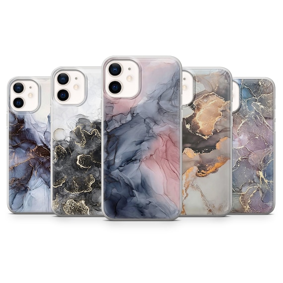 Marble Decor iPhone Case Marble Print Phone Cover for iPhone 17, 16, 15,  14, 13, 12 Pro Max, 7, 8, Xs, Samsung S25, A56, Pixel 10, 9, 8A,